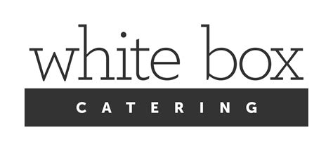 White Box Catering.